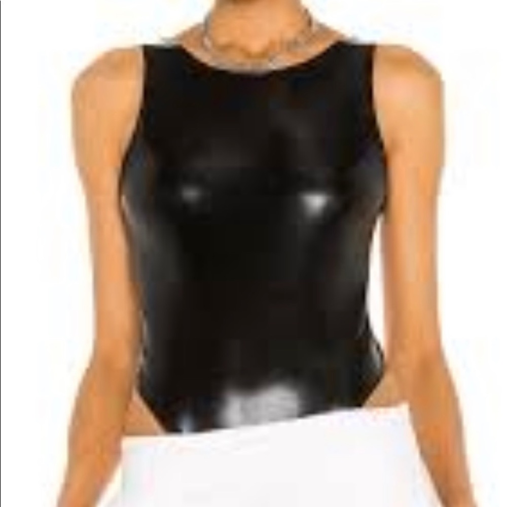 Only hearts vegan leather low back body size M